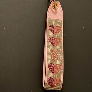 Victoria's Secret Pink Heart Keychain